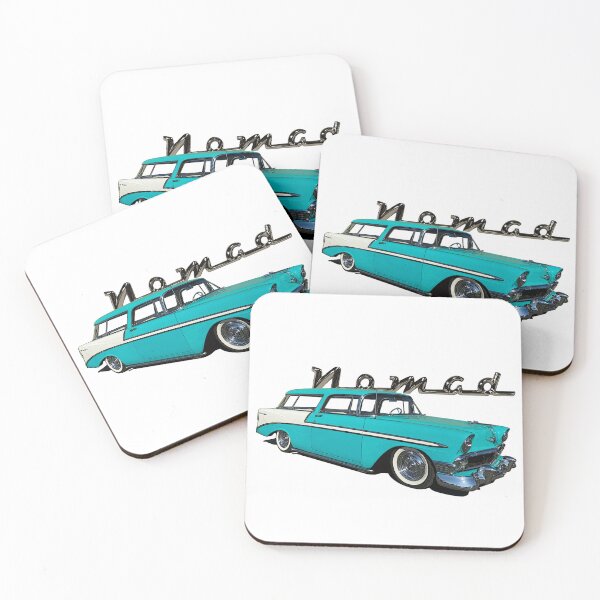 Item preview, 1956 Chevy Nomad Custom Turquoise designed and sold by hotroddude.