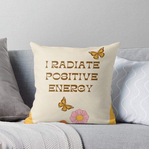 Item preview, i radiate positivity afiirmation design designed and sold by venturasimply13.