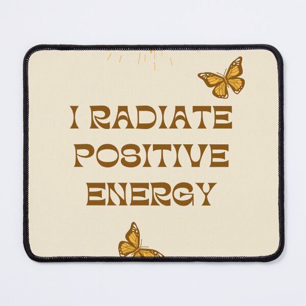 Item preview, i radiate positivity afiirmation design designed and sold by venturasimply13.