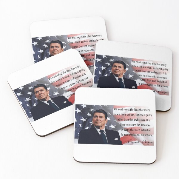 Item preview, Each Individual is Accountable for His Own Actions - President Ronald Reagan designed and sold by Daniel Hagerman.