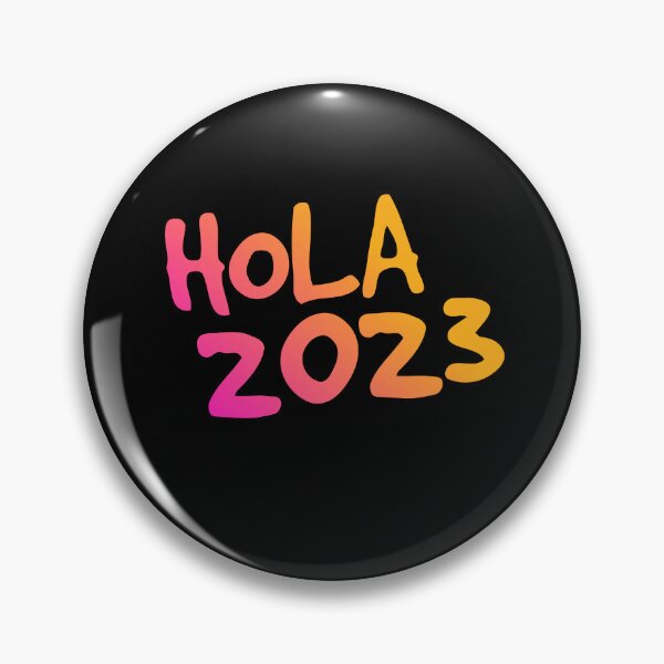 Item preview, Hola 2023 año - spanish mexican greetings - Hello 2023 Welcome 2023 designed and sold by ALLURE-minimal.