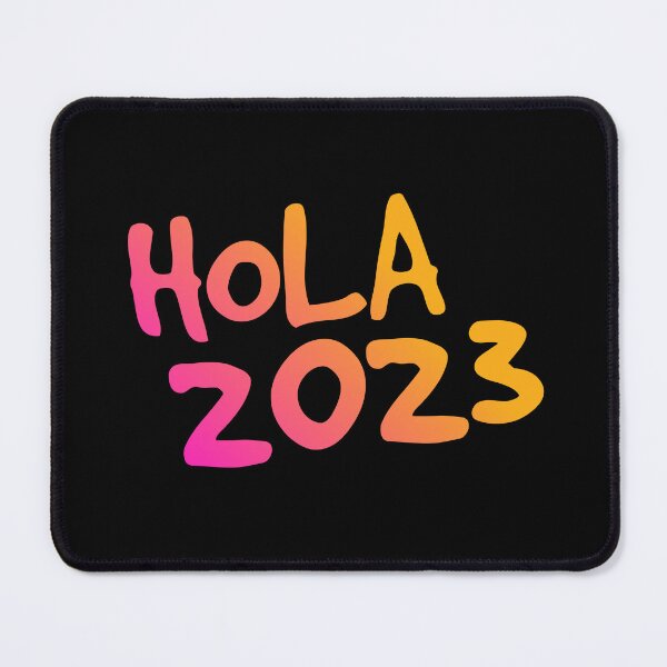 Item preview, Hola 2023 año - spanish mexican greetings - Hello 2023 Welcome 2023 designed and sold by ALLURE-minimal.