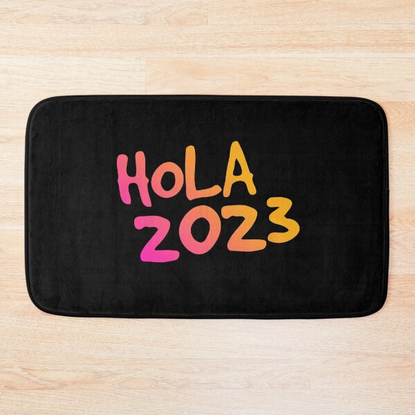 Item preview, Hola 2023 año - spanish mexican greetings - Hello 2023 Welcome 2023 designed and sold by ALLURE-minimal.