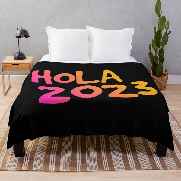 Item preview, Hola 2023 año - spanish mexican greetings - Hello 2023 Welcome 2023 designed and sold by ALLURE-minimal.