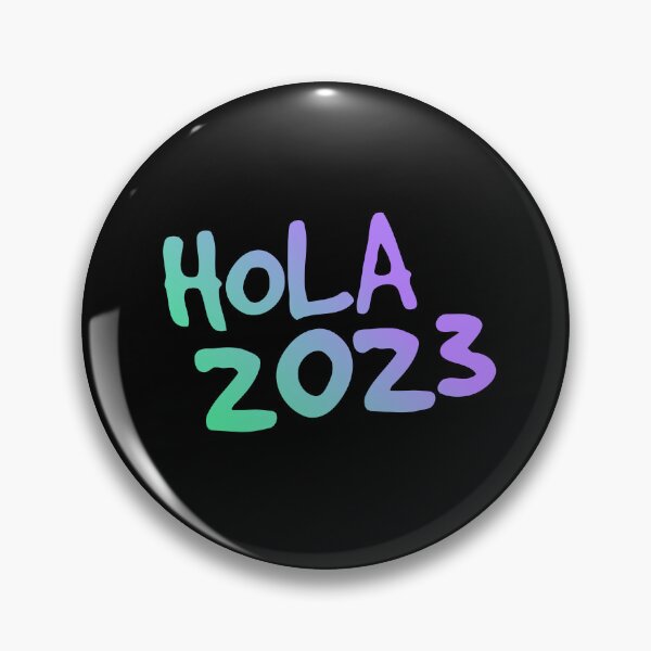 Item preview, Hola 2023 año - spanish mexican greetings - Hello 2023 Welcome 2023 designed and sold by ALLURE-minimal.