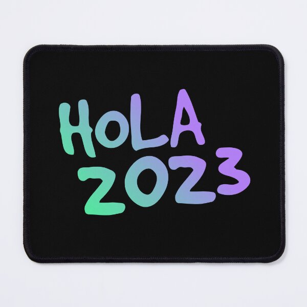Item preview, Hola 2023 año - spanish mexican greetings - Hello 2023 Welcome 2023 designed and sold by ALLURE-minimal.