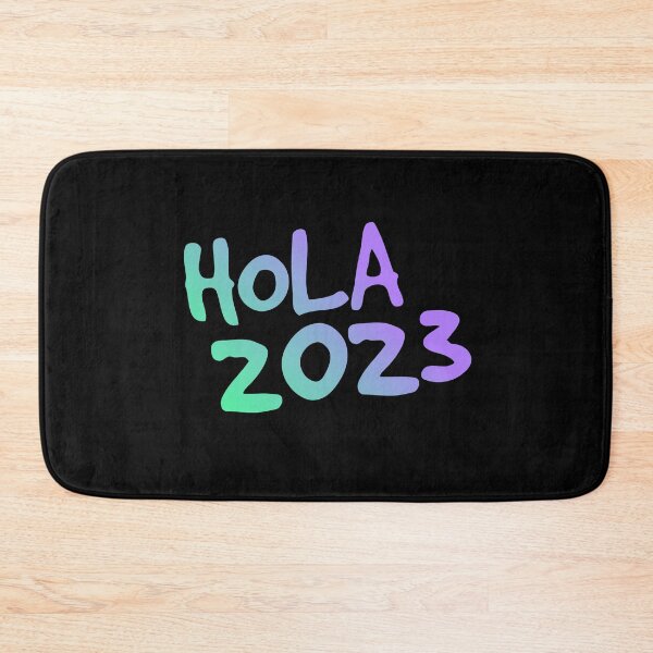 Item preview, Hola 2023 año - spanish mexican greetings - Hello 2023 Welcome 2023 designed and sold by ALLURE-minimal.