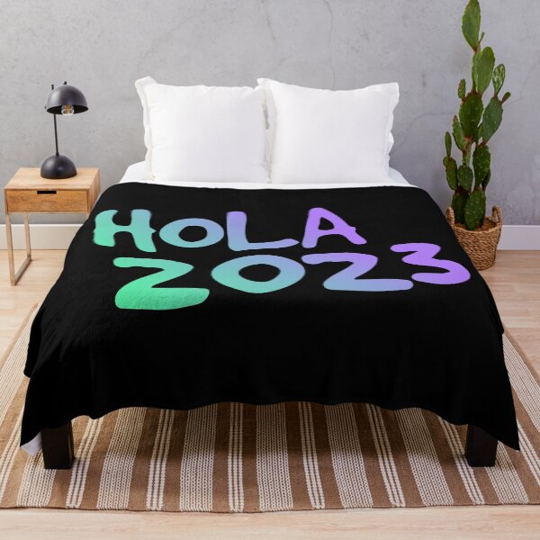 Item preview, Hola 2023 año - spanish mexican greetings - Hello 2023 Welcome 2023 designed and sold by ALLURE-minimal.