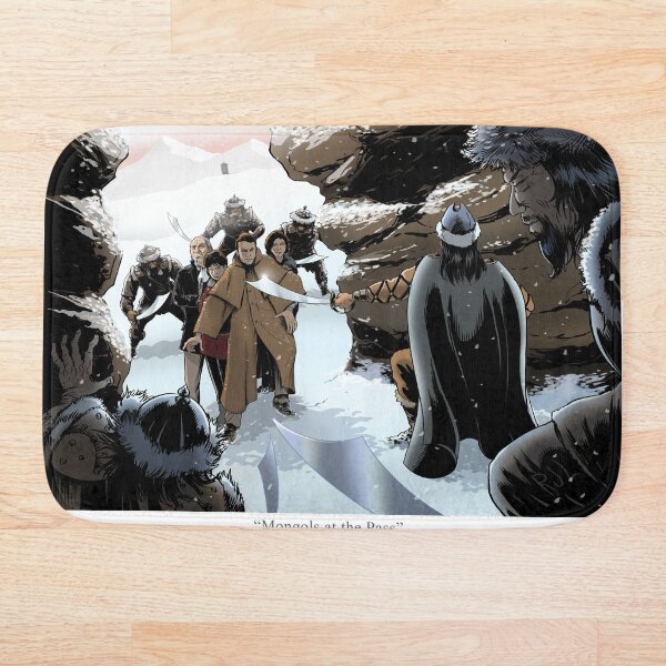 Item preview, Mongoles en el paso con borde designed and sold by Rick714.