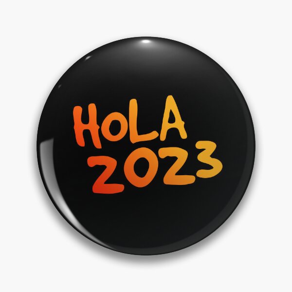 Item preview, Hola 2023 año - spanish mexican greetings - Hello 2023 Welcome 2023 designed and sold by ALLURE-minimal.