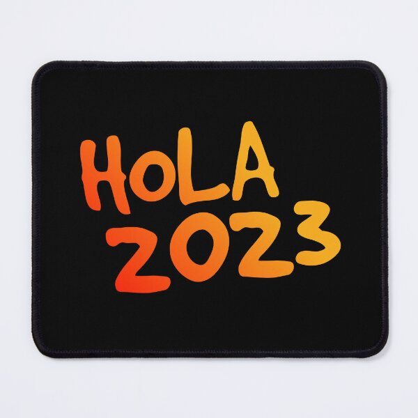 Item preview, Hola 2023 año - spanish mexican greetings - Hello 2023 Welcome 2023 designed and sold by ALLURE-minimal.
