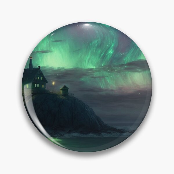 Item preview, Aurora Borealis Green designed and sold by ParadiseSlice.