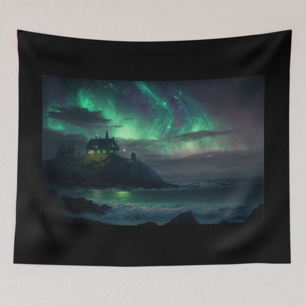 Item preview, Aurora Borealis Green designed and sold by ParadiseSlice.