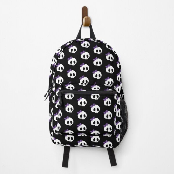 Item preview, Skull with Purple Bow  designed and sold by CardboardFlower.