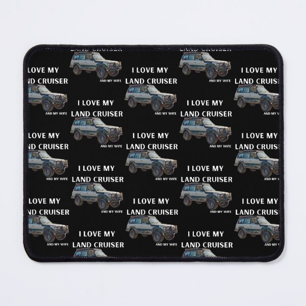 Item preview,  I Love My Land Cruiser and my wife, Vintage 80 series, Toyota 1990, off road truck, fj80 Toyota trucks designed and sold by AkBrokeBikes.