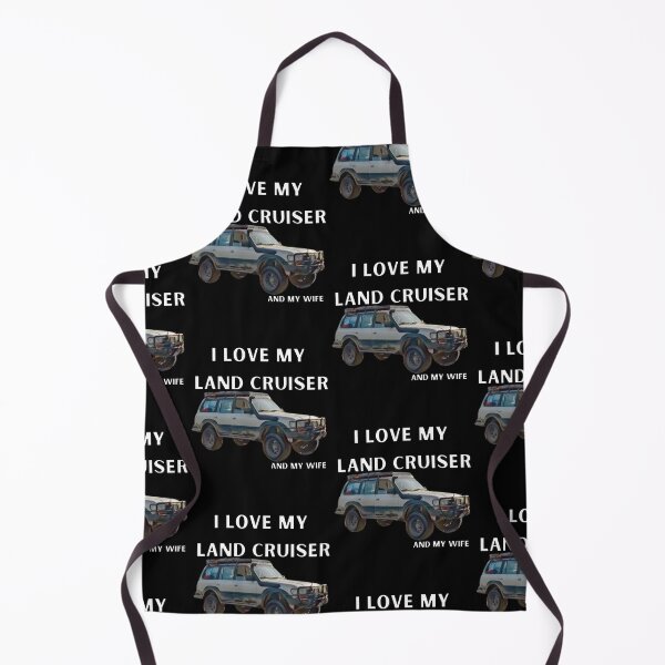 Item preview, I Love My Land Cruiser and my wife, Vintage 80 series, Toyota 1990, off road truck, fj80 Toyota trucks designed and sold by AkBrokeBikes.