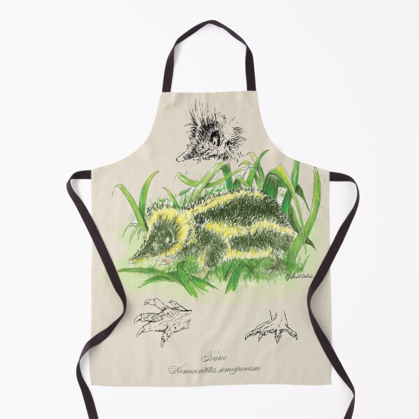 Item preview, Rainforest animal print, Tenrec watercolor, illustration, luxury gift art, Madagascar designed and sold by MrRobertsPubs.