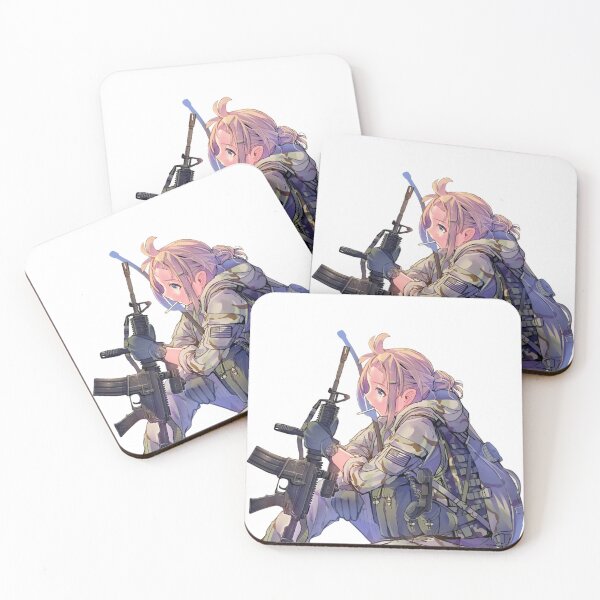 Item preview, Military Anime Girl designed and sold by kittiescuties.