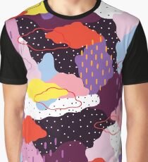 Purple Winter Graphic T-Shirt
