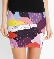 Minifalda Invierno morado