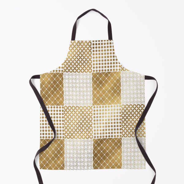 Item preview, Different Checkered grid pattern gold designed and sold by TipTopTapo.
