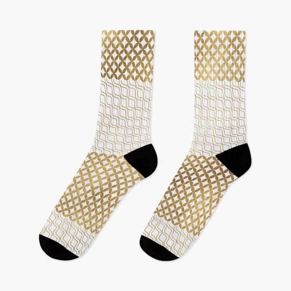 Item preview, Different Checkered grid pattern gold designed and sold by TipTopTapo.