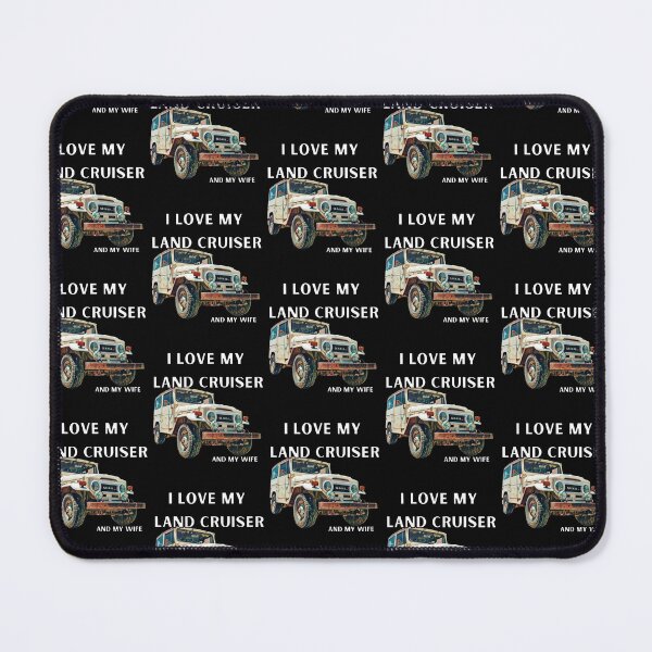 Item preview,  I Love My Land Cruiser and my wife, LandCruiser ,Vintage 20 series, Toyota 1958, off road truck, fj40 Toyota trucks designed and sold by AkBrokeBikes.