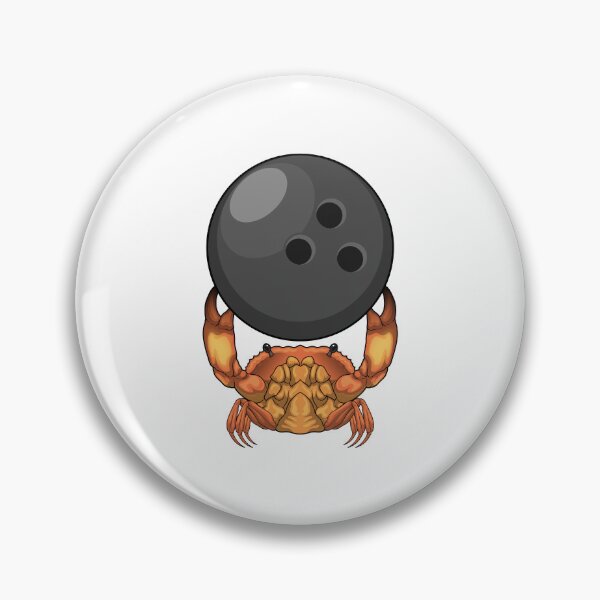 Item preview, Crab Bowling Bowling ball designed and sold by Snabdesign84.