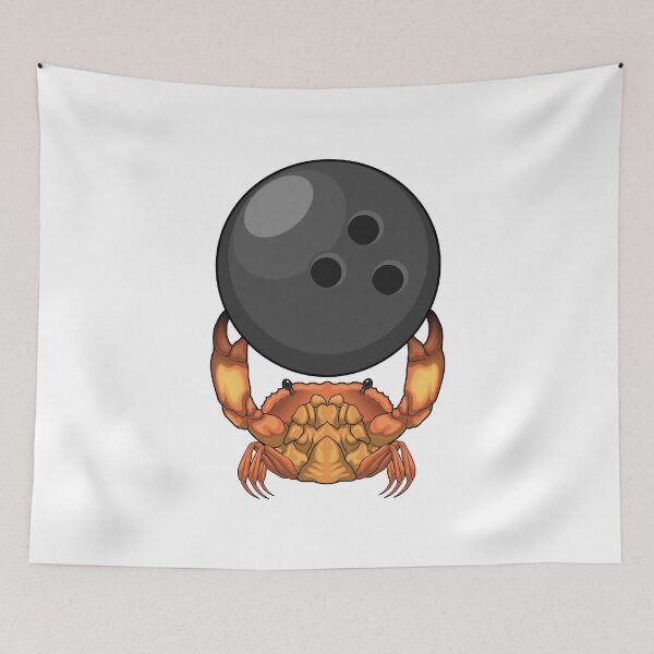 Item preview, Crab Bowling Bowling ball designed and sold by Snabdesign84.