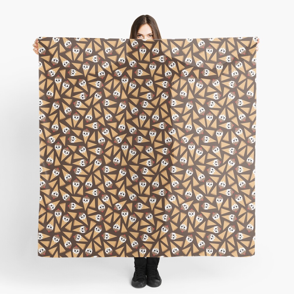 Death cream cones Scarf