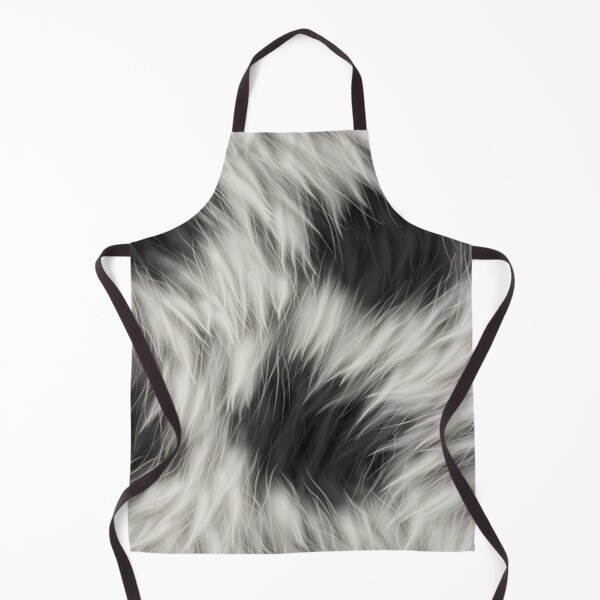Item preview, black and white soft fur designed and sold by GriseldaAngela Studio.