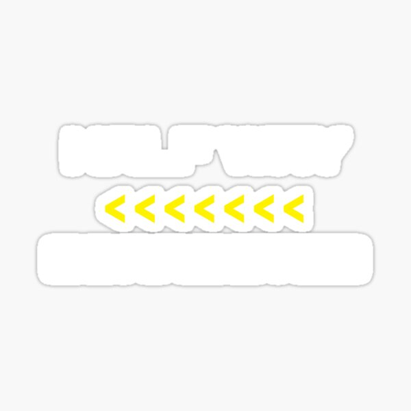 "The Smiler Alton Towers Half Way Corrected Slogan" Sticker for Sale