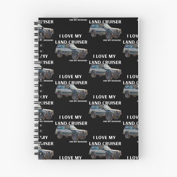 Item preview, I Love My Land Cruiser and my husband, Vintage 80 series, Toyota 1990, off road truck, fj40 Toyota trucks designed and sold by AkBrokeBikes.