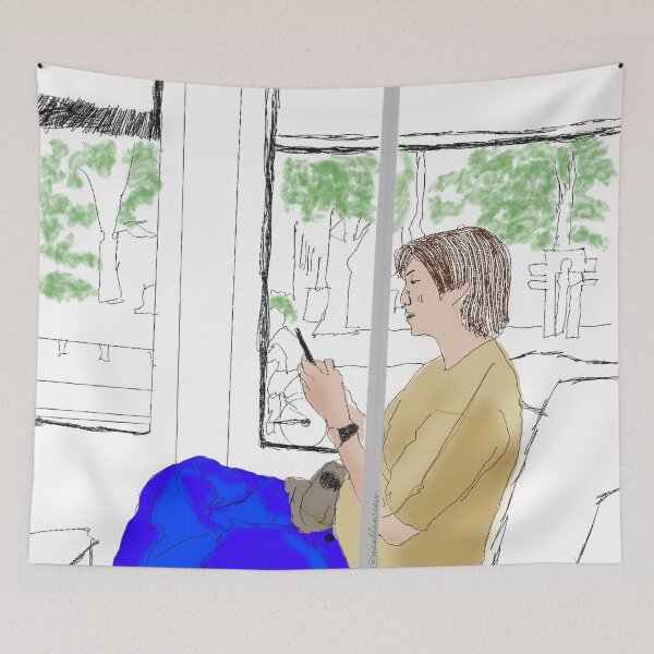 Item preview, Namjoon's Galleries Trip's Sketches (II) designed and sold by nashlancrew.