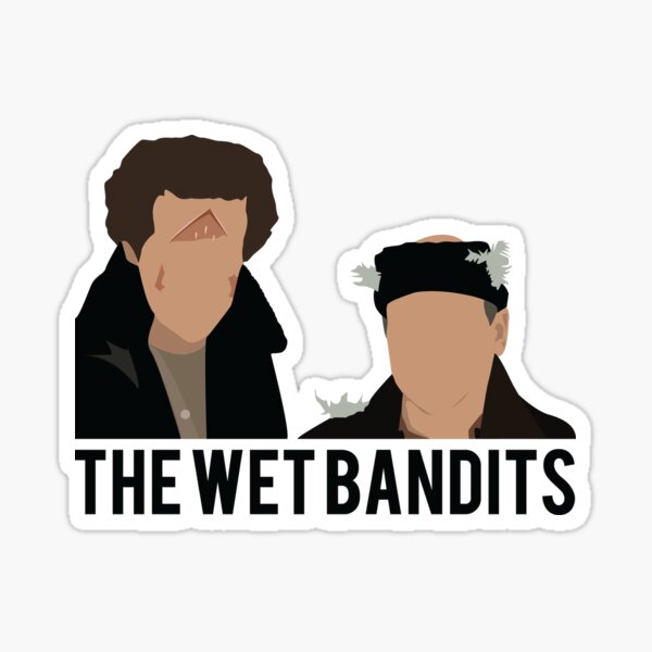 Home Alone - The Wet Bandits Sticker