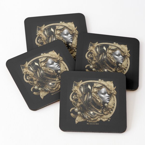 Item preview, Black n Gold Insectopedia Royal Art Deco Art designed and sold by artelligens.