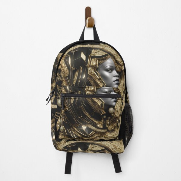 Item preview, Black n Gold Insectopedia Royal Art Deco Art designed and sold by artelligens.