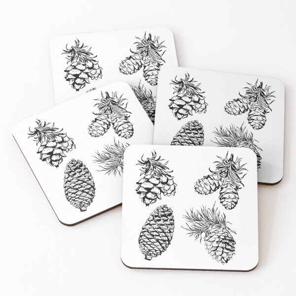 Item preview,   conifer - conifer pine cone designed and sold by azee7391.