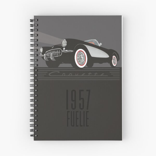 Artikelvorschau, 1957 Corvette Fuelie Art.-Nr entworfen und verkauft von LuckyMotoCo.