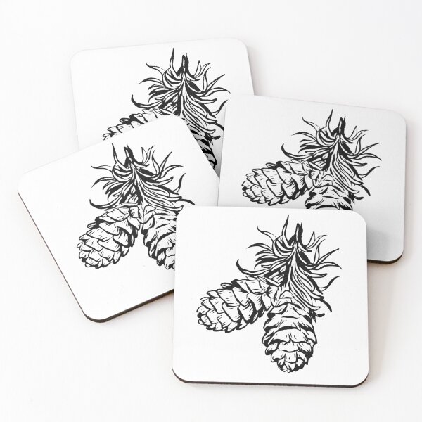 Item preview,   conifer - conifer pine cone designed and sold by azee7391.