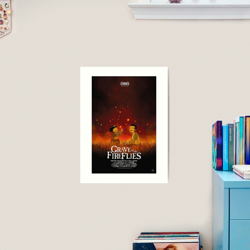 AnanyaDesigns Movie Grave Of The Fireflies Wall Poster Paper Print