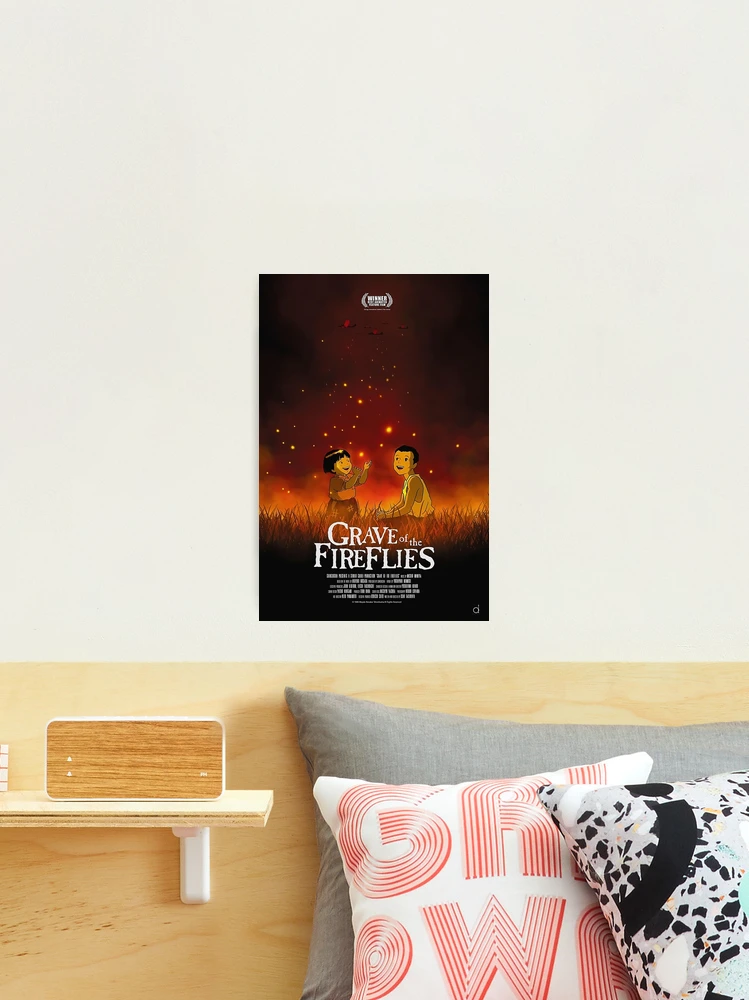 Grave of the Fireflies Silk Poster Print Wall Decor 20 x 13 Inch