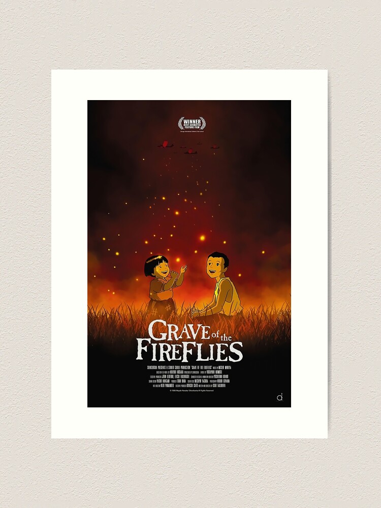 grave of the fireflies poster