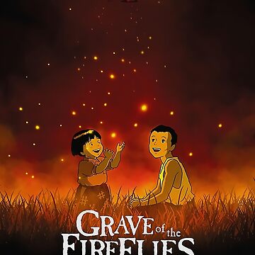 Grave of the Fireflies Movie Poster | Magnet