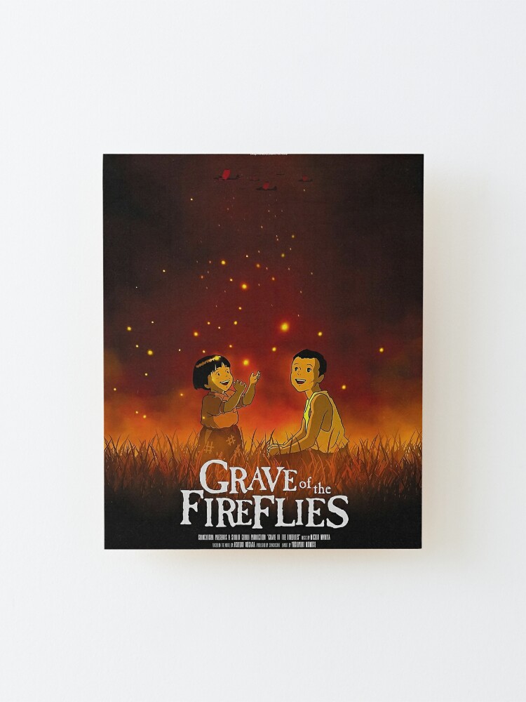 Grave of the Fireflies Movie Poster  Art Print for Sale by Donald