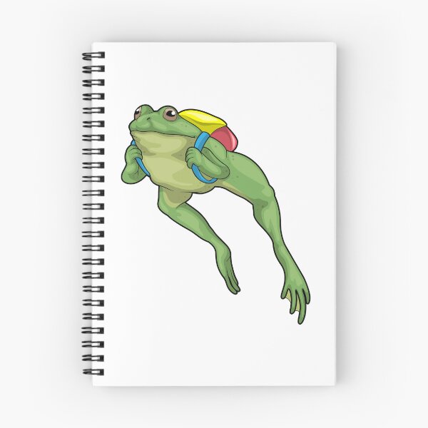 Item preview, Frog Hiker Backpack Hiking designed and sold by Snabdesign84.
