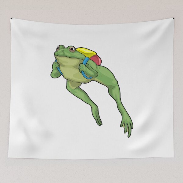 Item preview, Frog Hiker Backpack designed and sold by Snabdesign84.