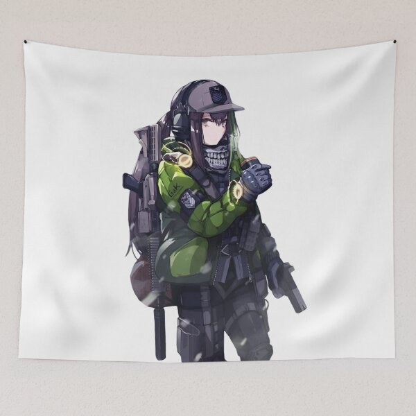 Item preview, Military Anime Girl designed and sold by kittiescuties.