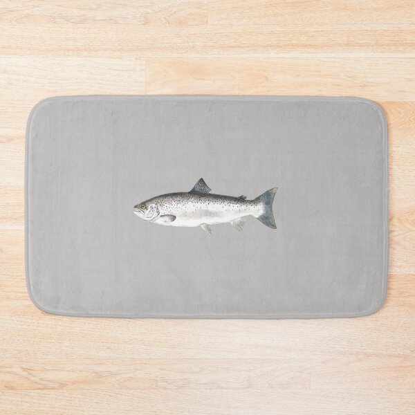 Item preview, Atlantic Salmon Fish Watercolor Art designed and sold by jjomally1.