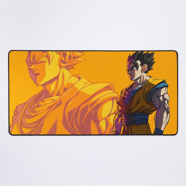 Mousepad Dragon Ball Anime Desenho Goku Gohan Super Saiyajin Esferas do  Dragão personalizado com apoio